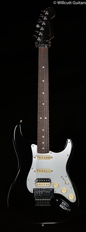 Fender American Ultra Luxe Stratocaster Floyd Rose HSS Mystic Black Rosewood Fingerboard (164)