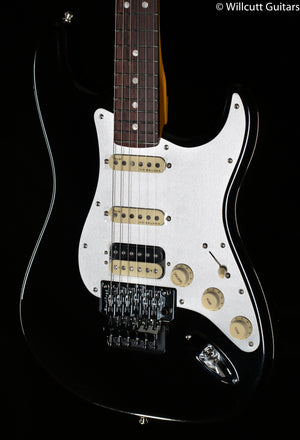 Fender American Ultra Luxe Stratocaster Floyd Rose HSS Mystic Black Rosewood Fingerboard (164)