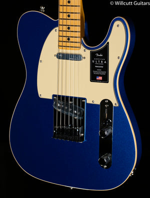 Fender American Ultra Telecaster Cobra Blue Maple