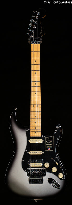 Fender Ultra Luxe Stratocaster Floyd Rose HSS Silverburst Maple Fingerboard