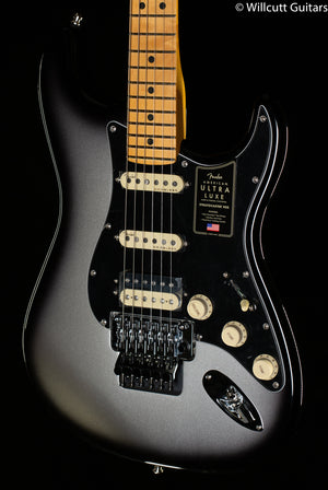 Fender Ultra Luxe Stratocaster Floyd Rose HSS Silverburst Maple Fingerboard