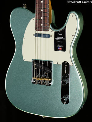 Fender American Professional II Telecaster Mystic Surf Green Rosewood Fingerboard