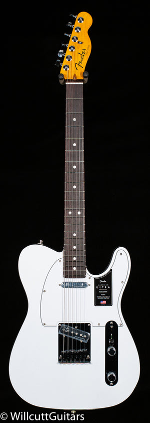 Fender American Ultra Telecaster Arctic Pearl Rosewood