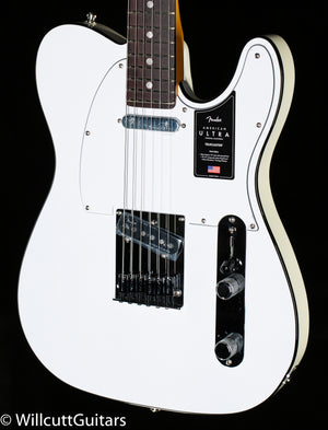 Fender American Ultra Telecaster Arctic Pearl Rosewood