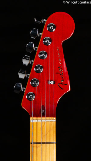 Fender American Ultra Luxe Stratocaster Maple Fingerboard Plasma Red Burst (310)