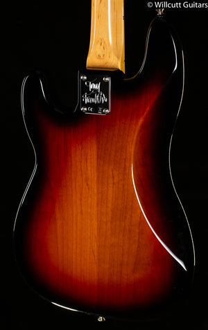 Fender Artist Series Tony Franklin Fretless Precision Bass 3-Color Sunburst, Ebony Bass Guitar