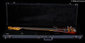 Fender Artist Series Tony Franklin Fretless Precision Bass 3-Color Sunburst, Ebony Bass Guitar
