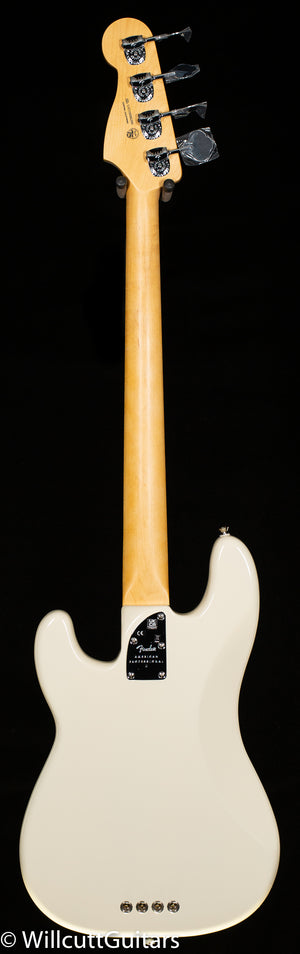 Fender American Professional II Precision Bass Olympic White Rosewood Fingerboard Bass Guitar