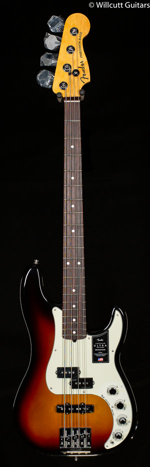 Fender American Ultra Precision Bass Ultraburst Bass Guitar (467)
