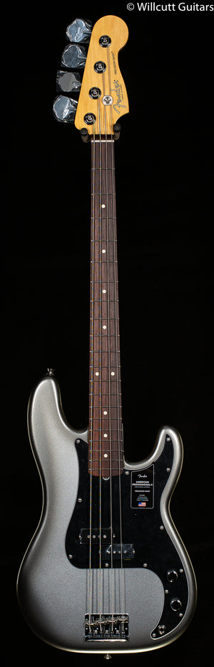 Fender American Professional II Precision Bass Mercury Rosewood Fingerboard Bass Guitar (530)