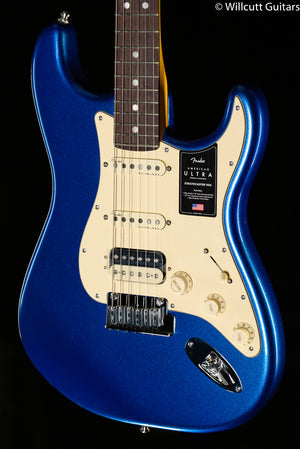 Fender American Ultra Stratocaster HSS Rosewood Cobra Blue