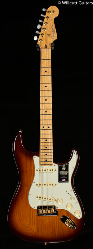 Fender 75th Anniversary Commemorative Stratocaster Maple Fingerboard 2-Color Bourbon Burst