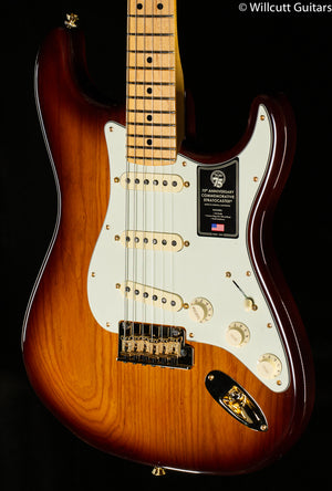 Fender 75th Anniversary Commemorative Stratocaster Maple Fingerboard 2-Color Bourbon Burst