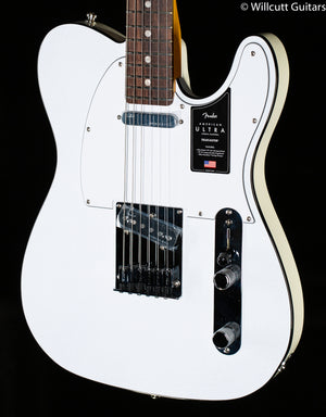 Fender American Ultra Telecaster Arctic Pearl Rosewood