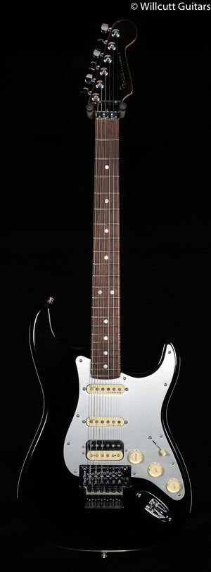 Fender American Ultra Luxe Stratocaster Floyd Rose HSS Mystic Black Rosewood Fingerboard (272)
