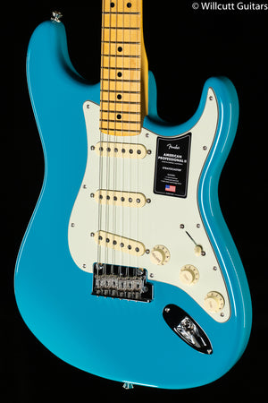 Fender American Professional II Stratocaster Miami Blue Maple Fingerboard (048)