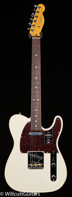 Fender American Professional II Telecaster Olympic White Rosewood Fingerboard (869)
