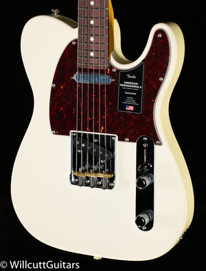 Fender American Professional II Telecaster Olympic White Rosewood Fingerboard (869)