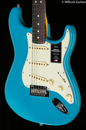Fender American Professional II Stratocaster Miami Blue Rosewood Fingerboard (181)