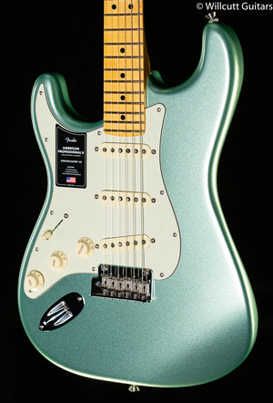 Fender American Professional II Stratocaster Mystic Surf Green Left-Hand (908)