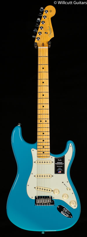 Fender American Professional II Stratocaster Miami Blue Maple Fingerboard (946)