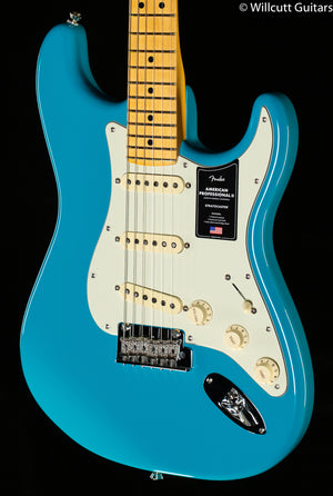 Fender American Professional II Stratocaster Miami Blue Maple Fingerboard (946)