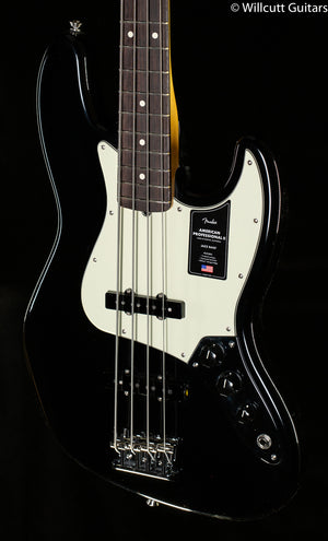 Fender American Professional II Jazz Bass Black Rosewood Fingerboard Bass Guitar