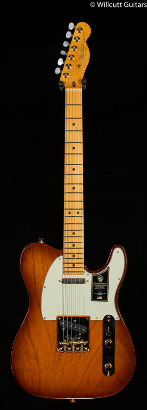 Fender 75th Anniversary Commemorative Telecaster Maple Fingerboard 2-Color Bourbon Burst