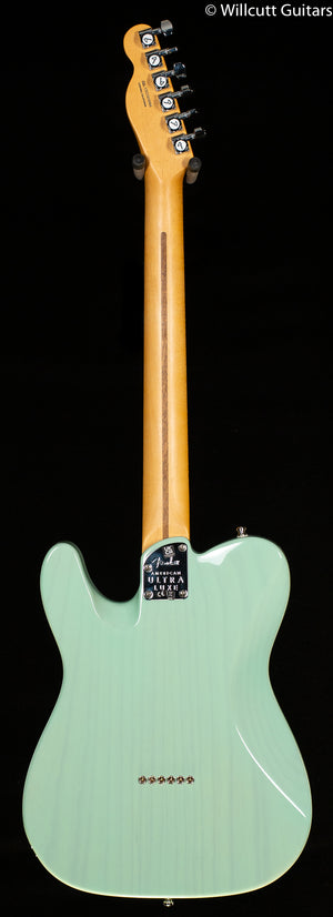 Fender Ultra Luxe Telecaster Rosewood Fingerboard Transparent Surf Green