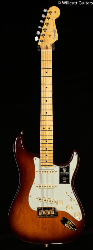 Fender 75th Anniversary Commemorative Stratocaster Maple Fingerboard 2-Color Bourbon Burst