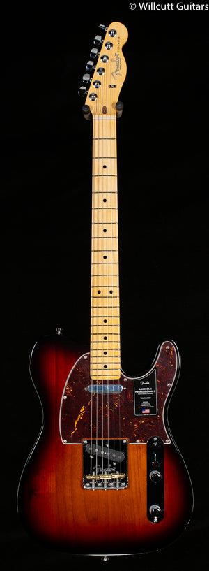 Fender American Professional II Telecaster 3-Color Sunburst Maple Fingerboard (252)