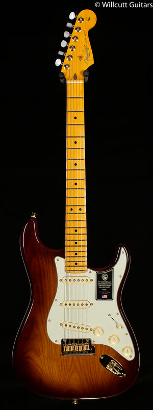 Fender 75th Anniversary Commemorative Stratocaster Maple Fingerboard 2-Color Bourbon Burst