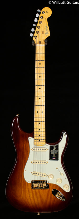 Fender 75th Anniversary Commemorative Stratocaster Maple Fingerboard 2-Color Bourbon Burst