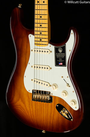 Fender 75th Anniversary Commemorative Stratocaster Maple Fingerboard 2-Color Bourbon Burst