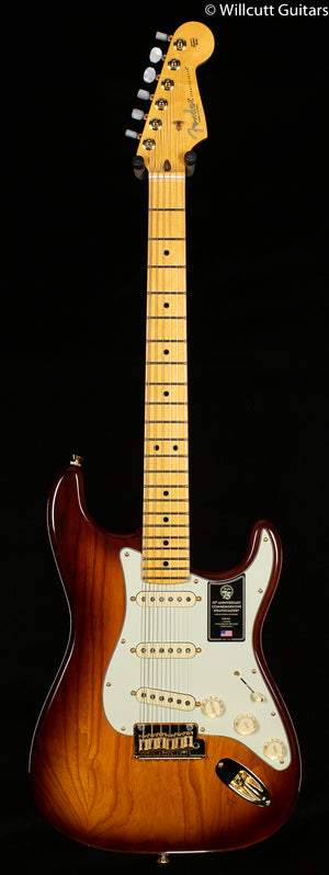 Fender 75th Anniversary Commemorative Stratocaster Maple Fingerboard 2-Color Bourbon Burst
