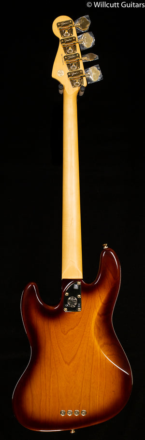 Fender 75th Anniversary Commemorative Jazz Bass Rosewood Fingerboard 2-Color Bourbon Burst Bass Guitar (312)