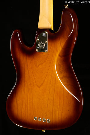 Fender 75th Anniversary Commemorative Jazz Bass Rosewood Fingerboard 2-Color Bourbon Burst Bass Guitar (312)