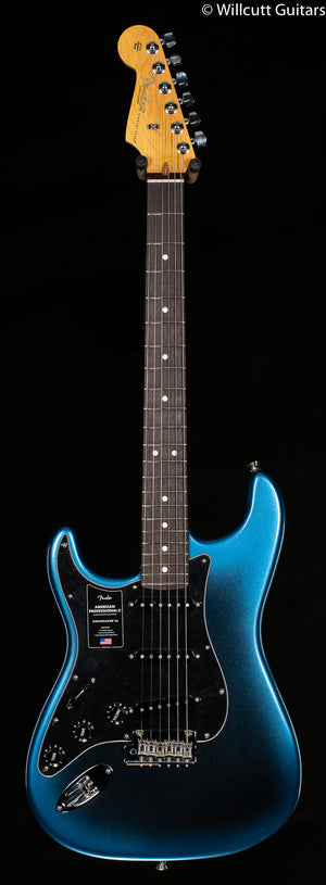 Fender American Professional II Stratocaster Left-Hand Rosewood Fingerboard Dark Night (843)