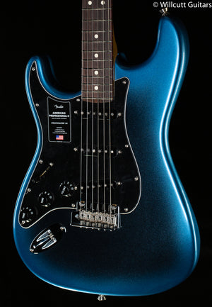 Fender American Professional II Stratocaster Left-Hand Rosewood Fingerboard Dark Night (843)