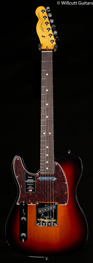 Fender American Professional II Telecaster Rosewood Fingerboard 3-Color Sunburst Left-Hand (342)
