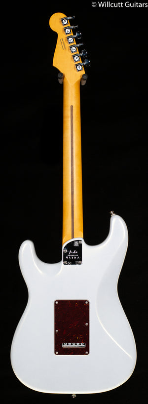 Fender American Ultra Stratocaster Arctic Pearl Rosewood Fingerboard (027)