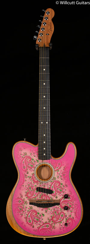 Fender American Acoustasonic Telecaster Pink Paisley (319)