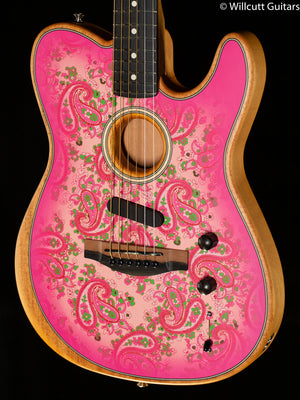 Fender American Acoustasonic Telecaster Pink Paisley (319)