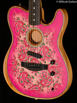 Fender American Acoustasonic Telecaster Pink Paisley (416)