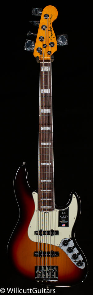 Fender American Ultra Jazz Bass V Rosewood Fingerboard Ultraburst (413)