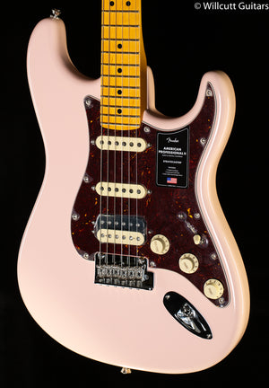 Fender Limited Edition American Professional II Stratocaster HSS Shell Pink (000)