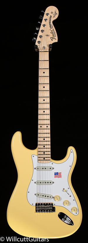 Fender Yngwie Malmsteen Stratocaster Scalloped Maple Fingerboard Vintage White (953)
