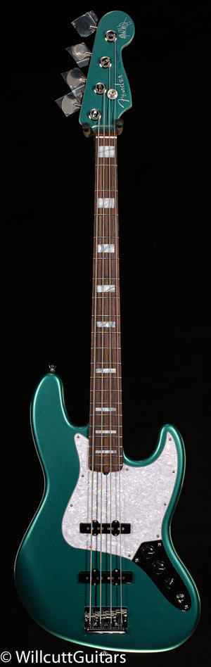 Fender Adam Clayton Jazz Bass Rosewood Fingerboard Sherwood Green Metallic (599)