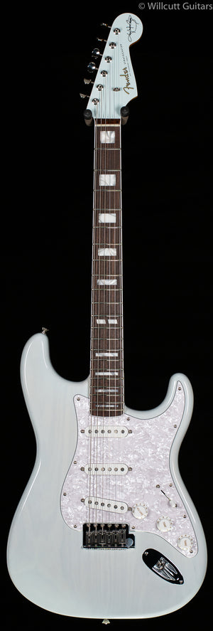 Fender Kenny Wayne Shepherd Stratocaster Transparent Faded Sonic Blue Rosewood Fingerboard DEMO
