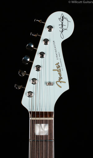 Fender Kenny Wayne Shepherd Stratocaster Transparent Faded Sonic Blue Rosewood Fingerboard DEMO